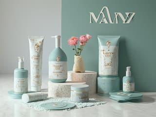 Creative product launch campaign, innovative marketing materials and product showcase