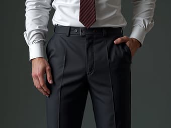 Pant hemming tutorial, tailoring tips, professional attire