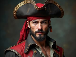 Pirate costume ideas, themed party outfit, costume design