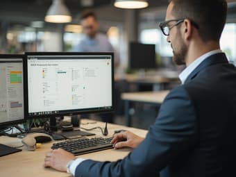 Professional developing career in small company environment