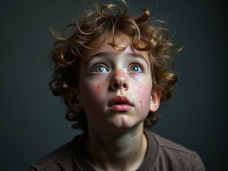 Studio portrait of a person juggling ADHD symptoms and addiction temptations