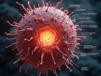 Visual representation of a physical phenomenon with explanatory labels