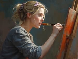 artist creative-studio paintbrush artistic-portrait