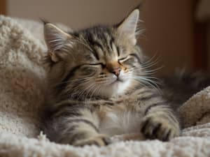 cat cat-purring calming-sounds relaxation-moment