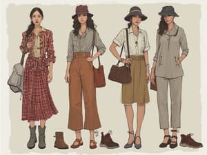 outfit-selection clothing-match fashion-combination