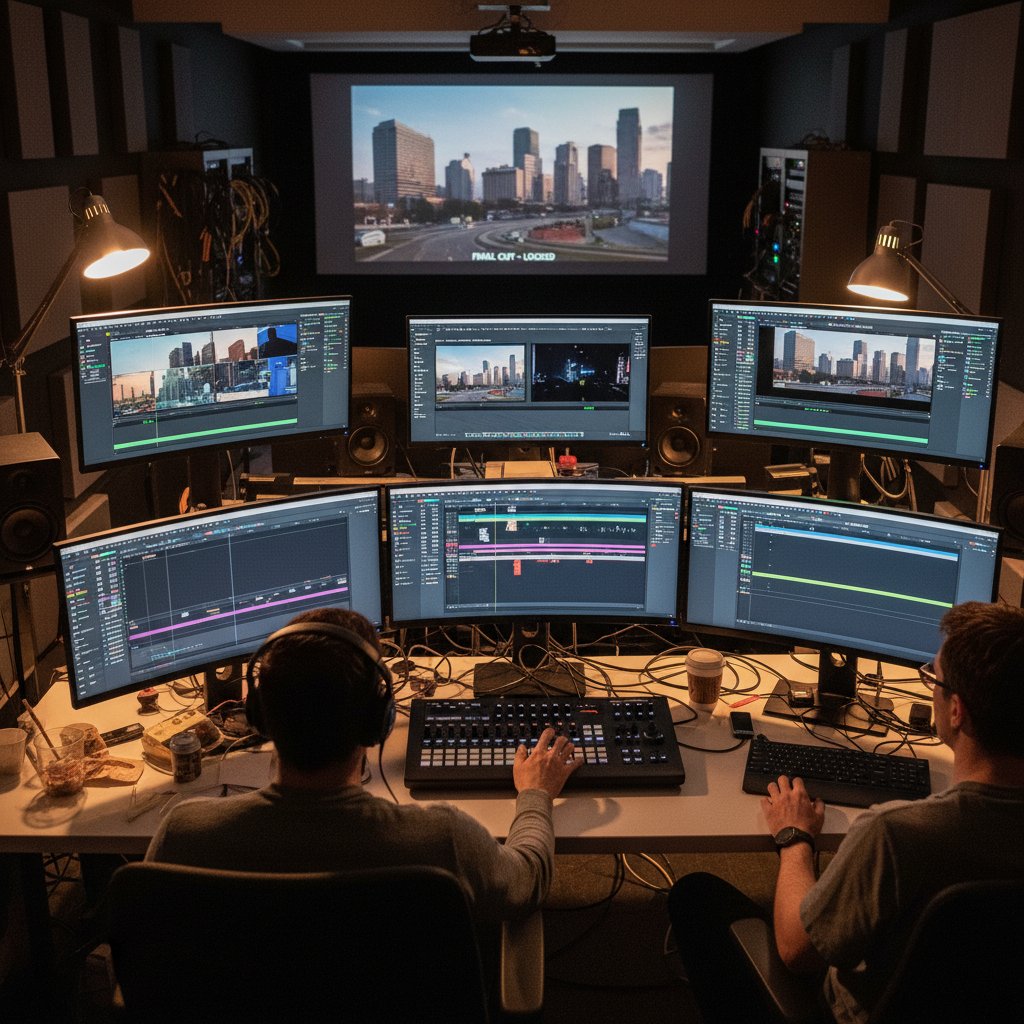 Post production suite