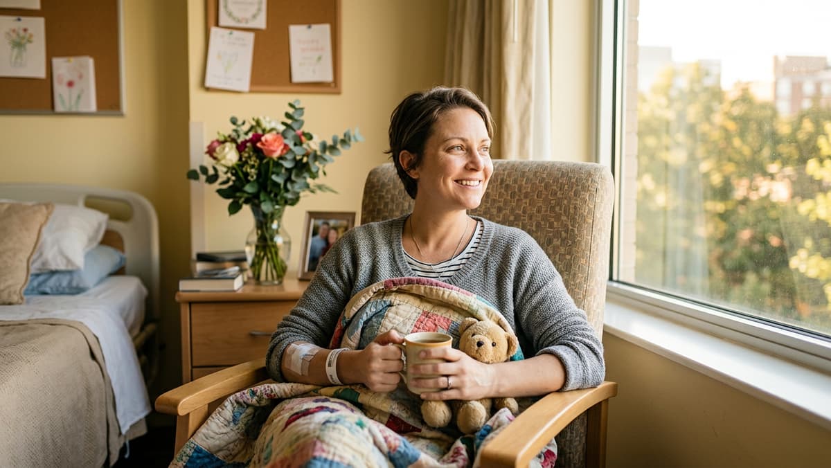 Emotionale Unterstützung für Patienten während Genesungsphasen