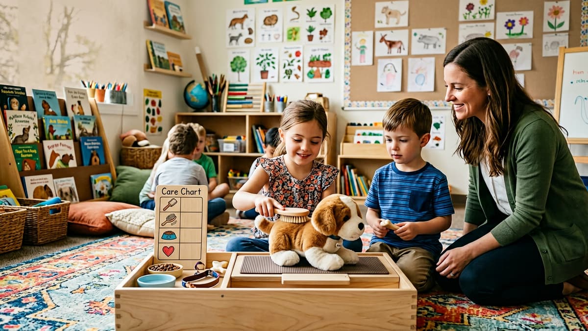 Lehren von Verantwortung und Empathie bei Kindern