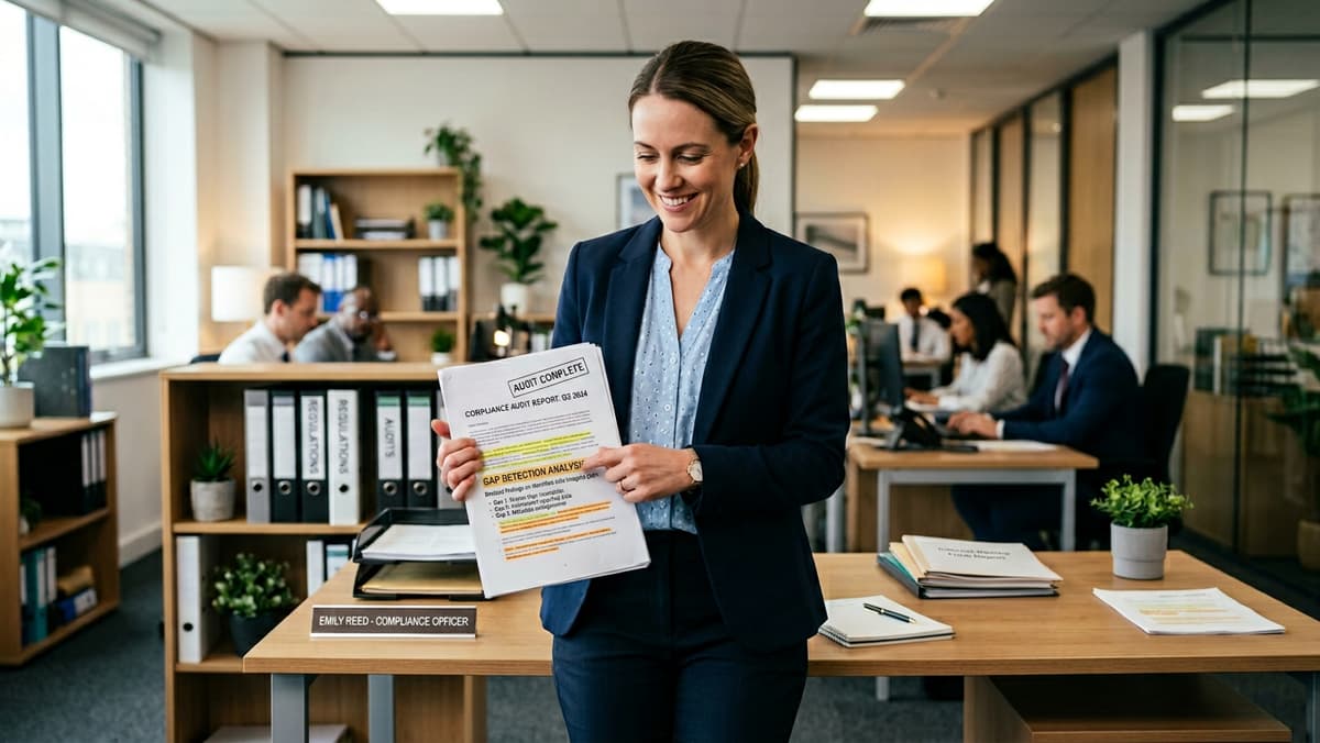 Auditing regulatory documentation for compliance issues