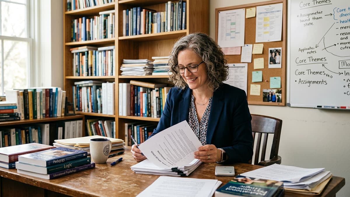 Creating course materials and syllabi