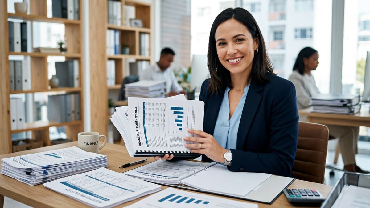 Automating financial report generation