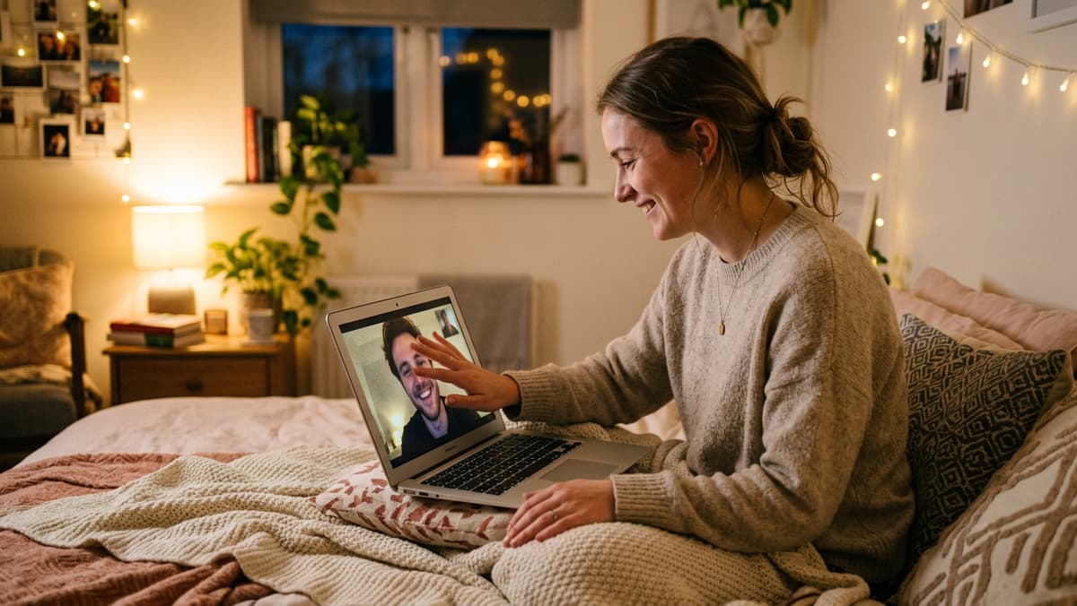 Partners feeling disconnected due to distance