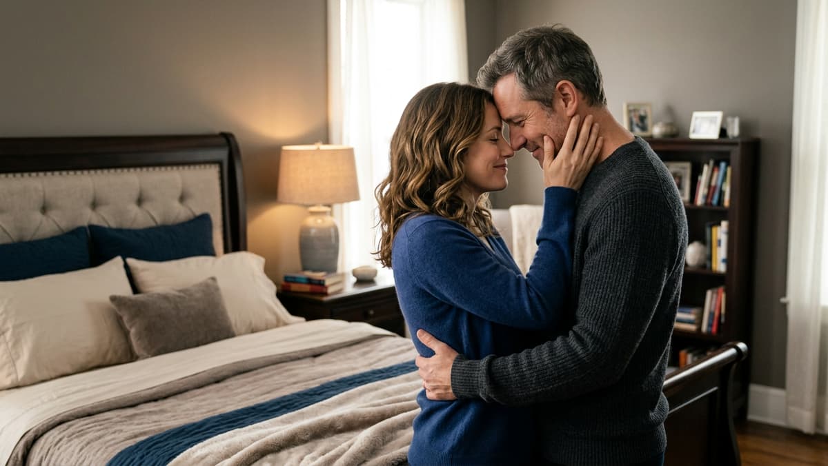Couples facing intimacy challenges