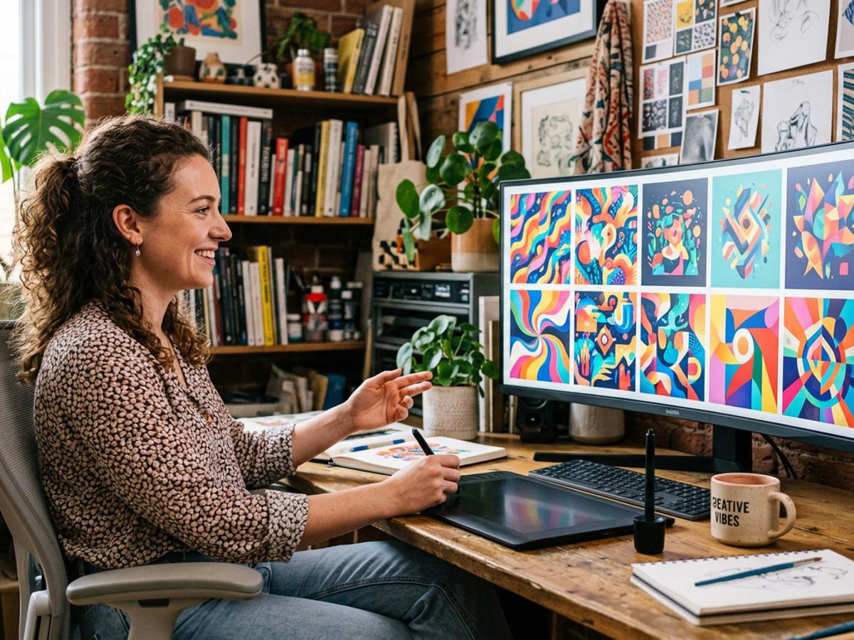 Create graphics in seconds