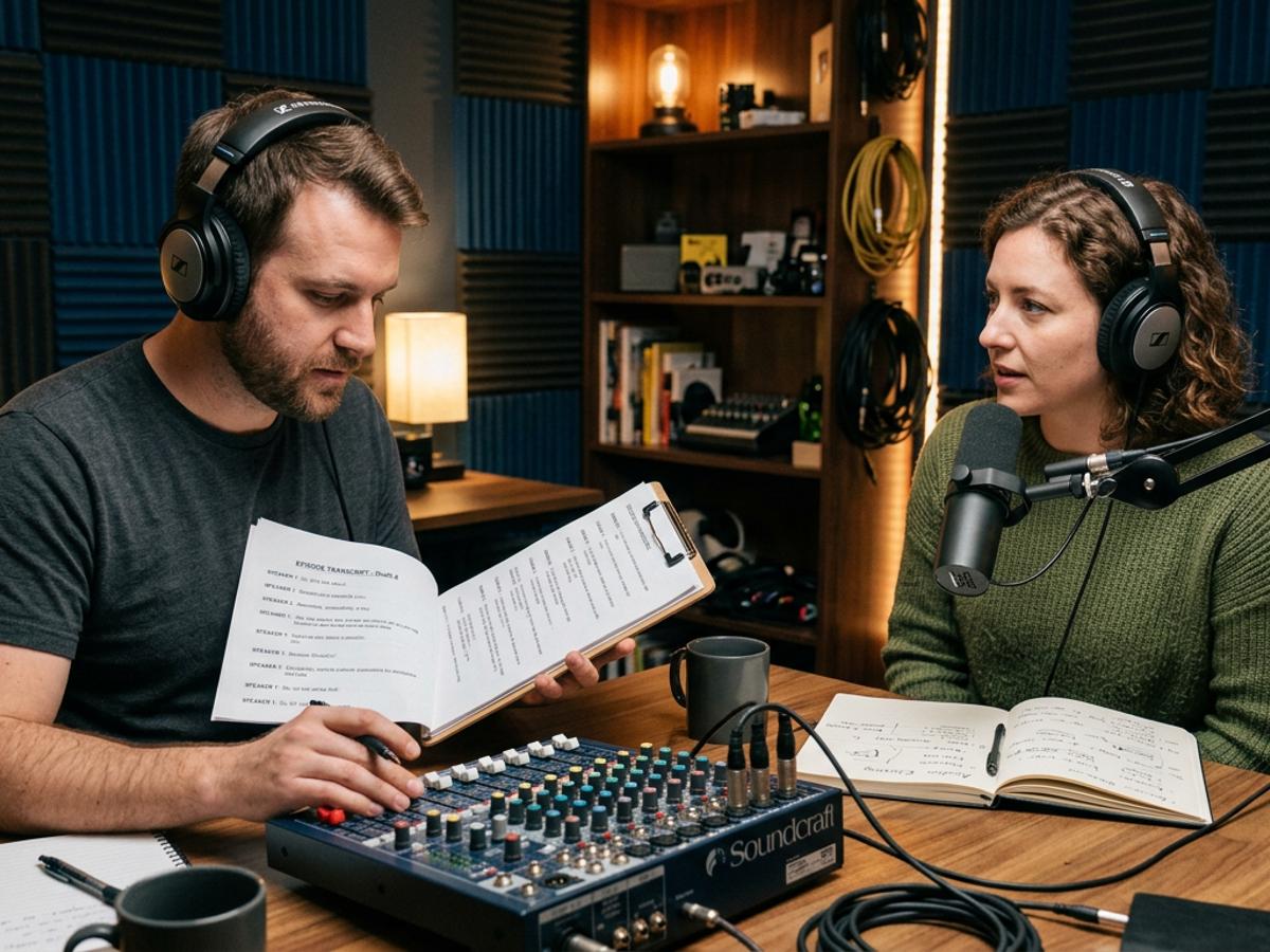Transkrybuj podcasty