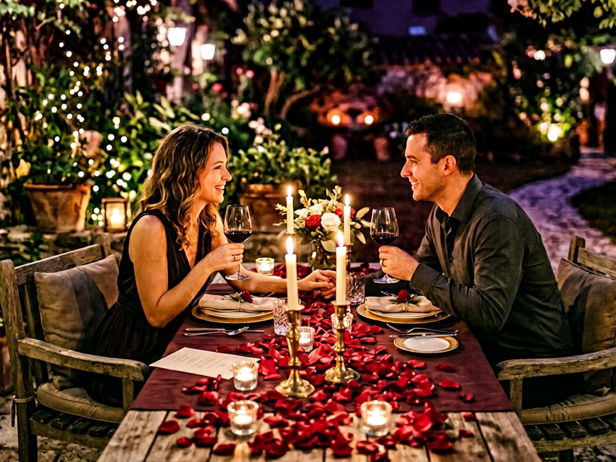 Kreiere romantische Momente