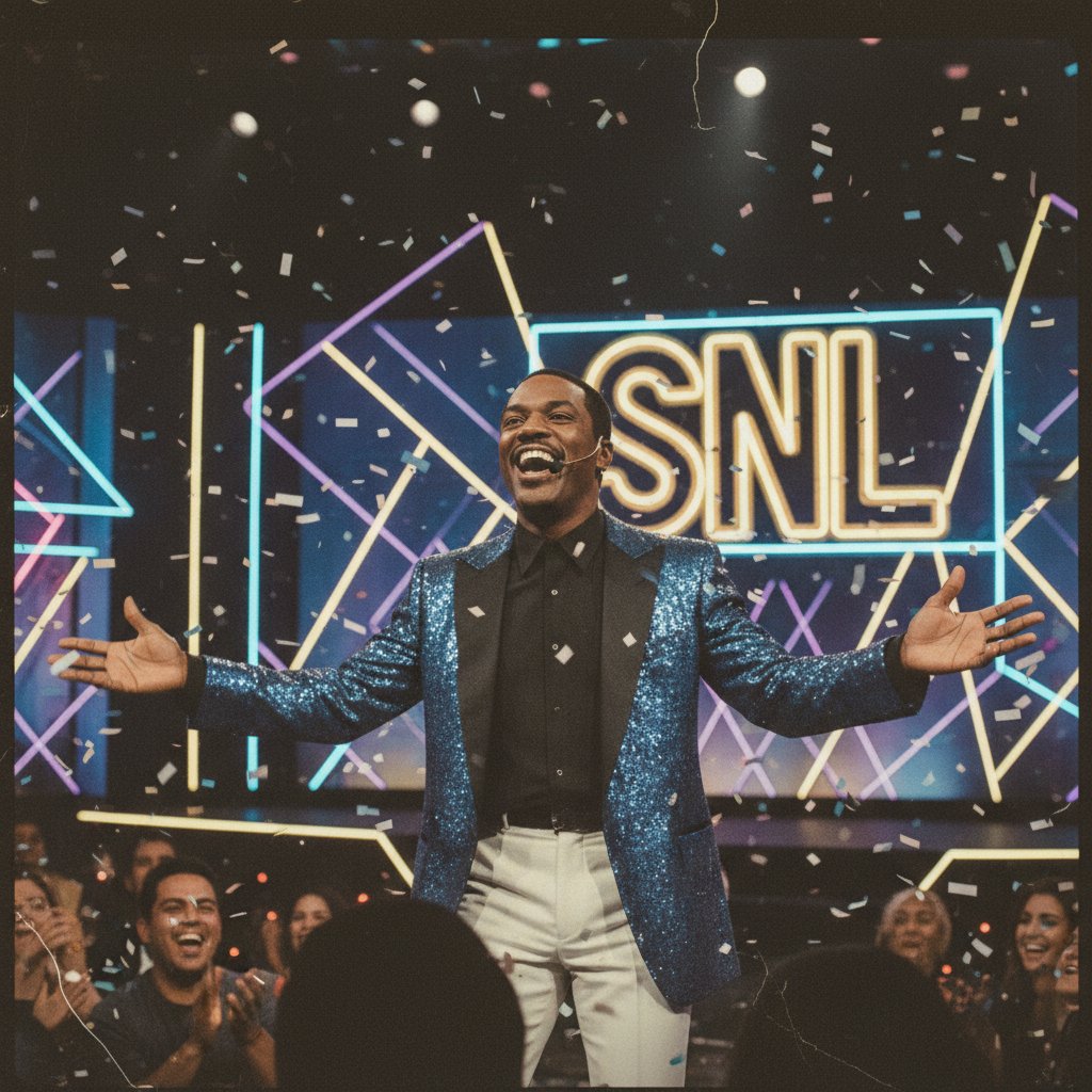 Vintage Eddie Murphy SNL stage