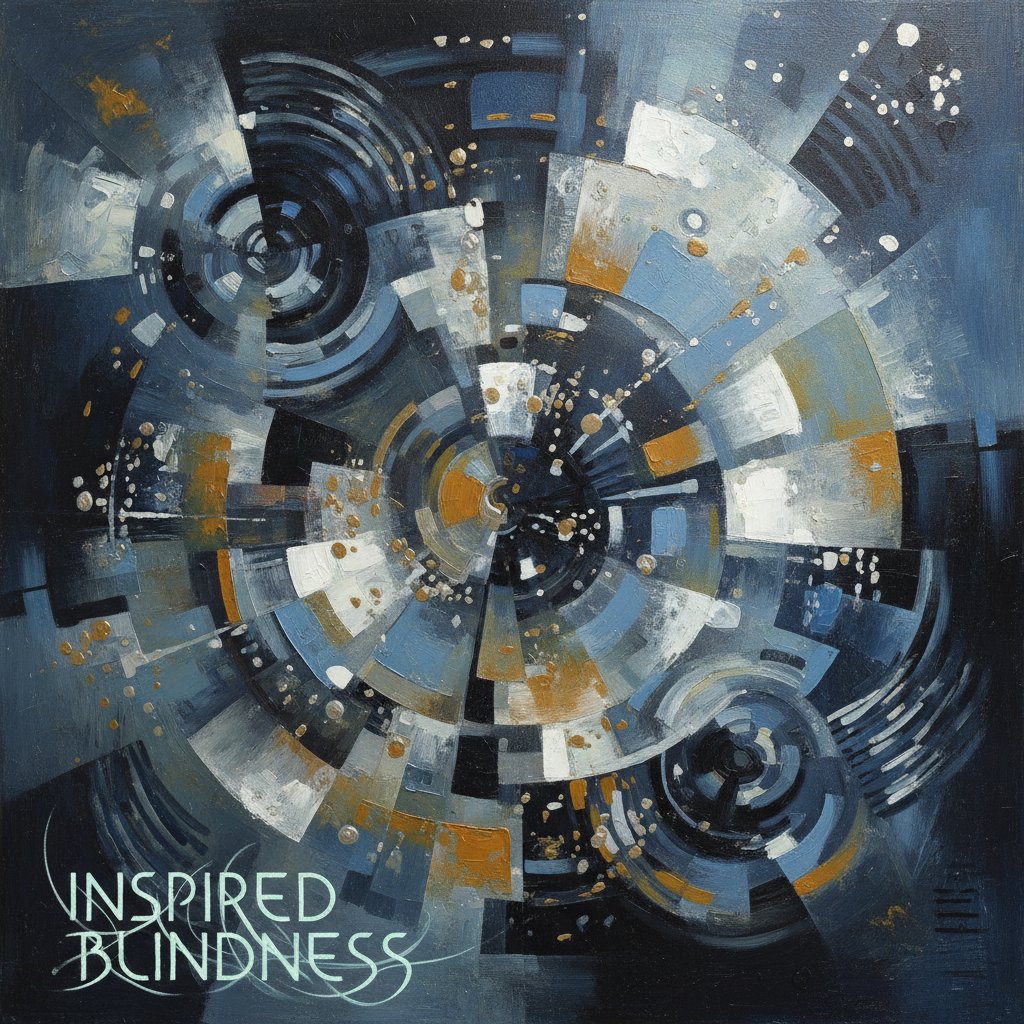 Abstrakcyjna sztuka inspirowana utratą wzroku przez jaskrę