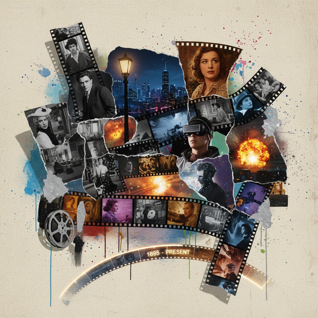 Evolution of detached movies across decades