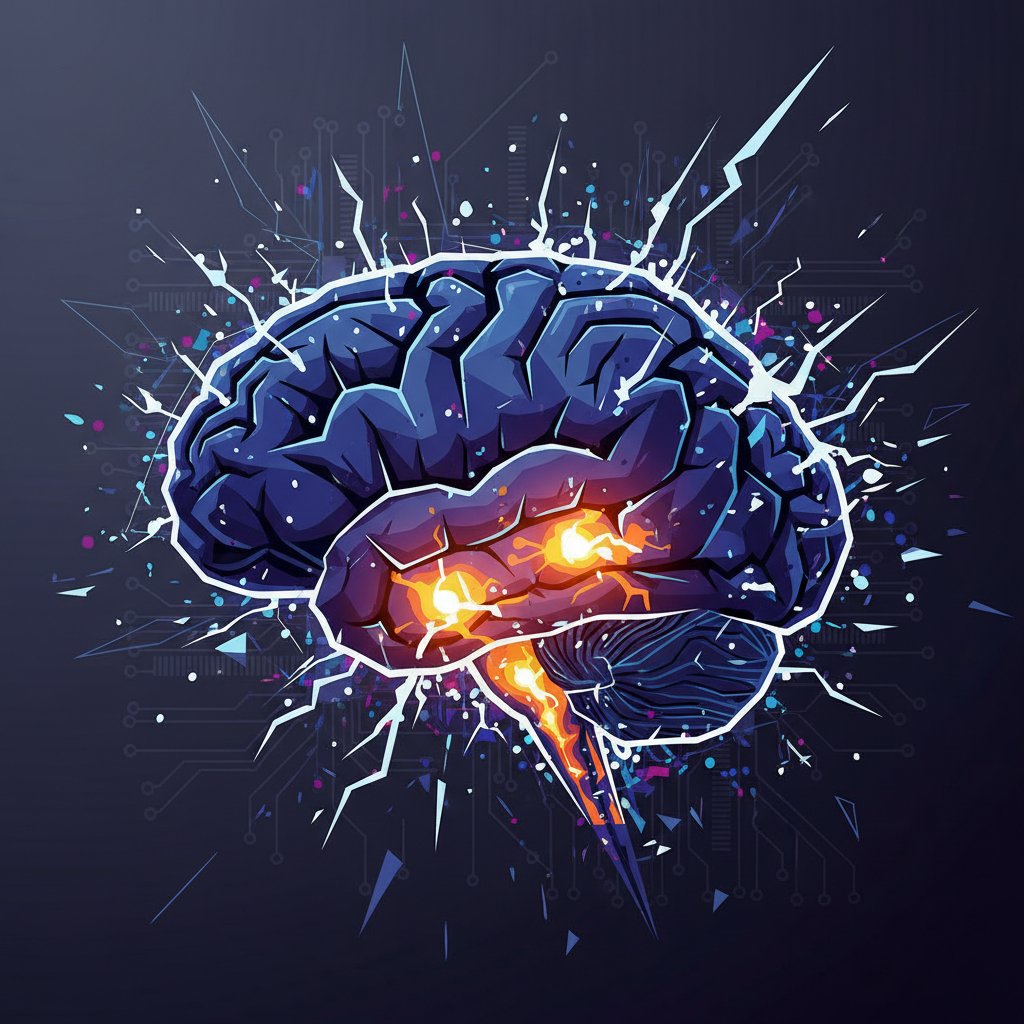 Schemat mózgu z zaznaczonymi obszarami odpowiadającymi za sen i wybudzenia