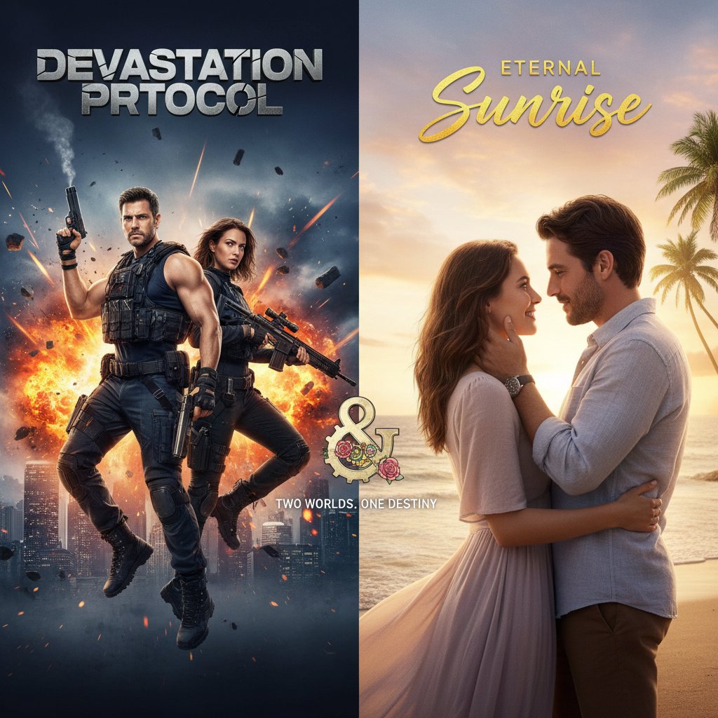 Challenging gender stereotypes in movie taste, action vs romance posters, movie demographics
