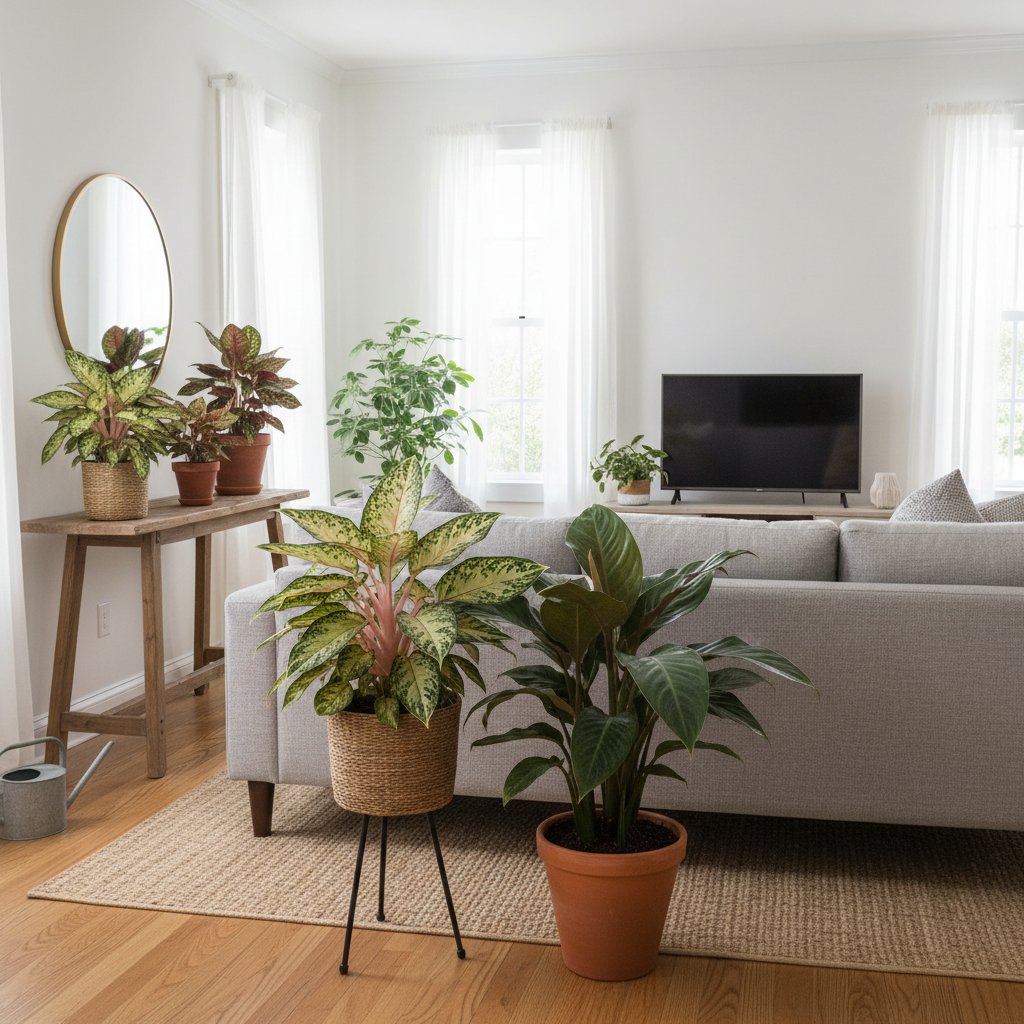 Aglaonema i aspidistra – nietypowe rośliny domowe łatwe w pielęgnacji