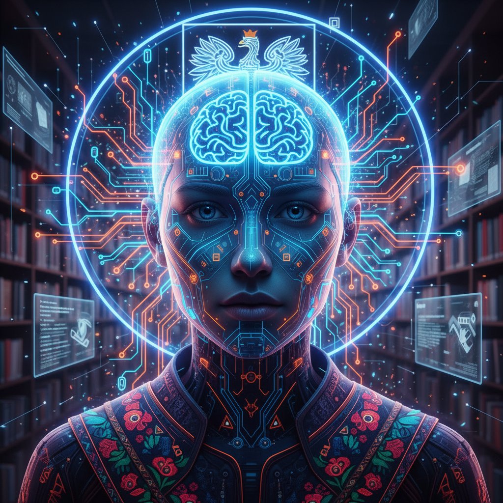 Sztuczna inteligencja i uczeń TOEIC – połączenie symbolicze, cyfrowe światło, polskie motywy