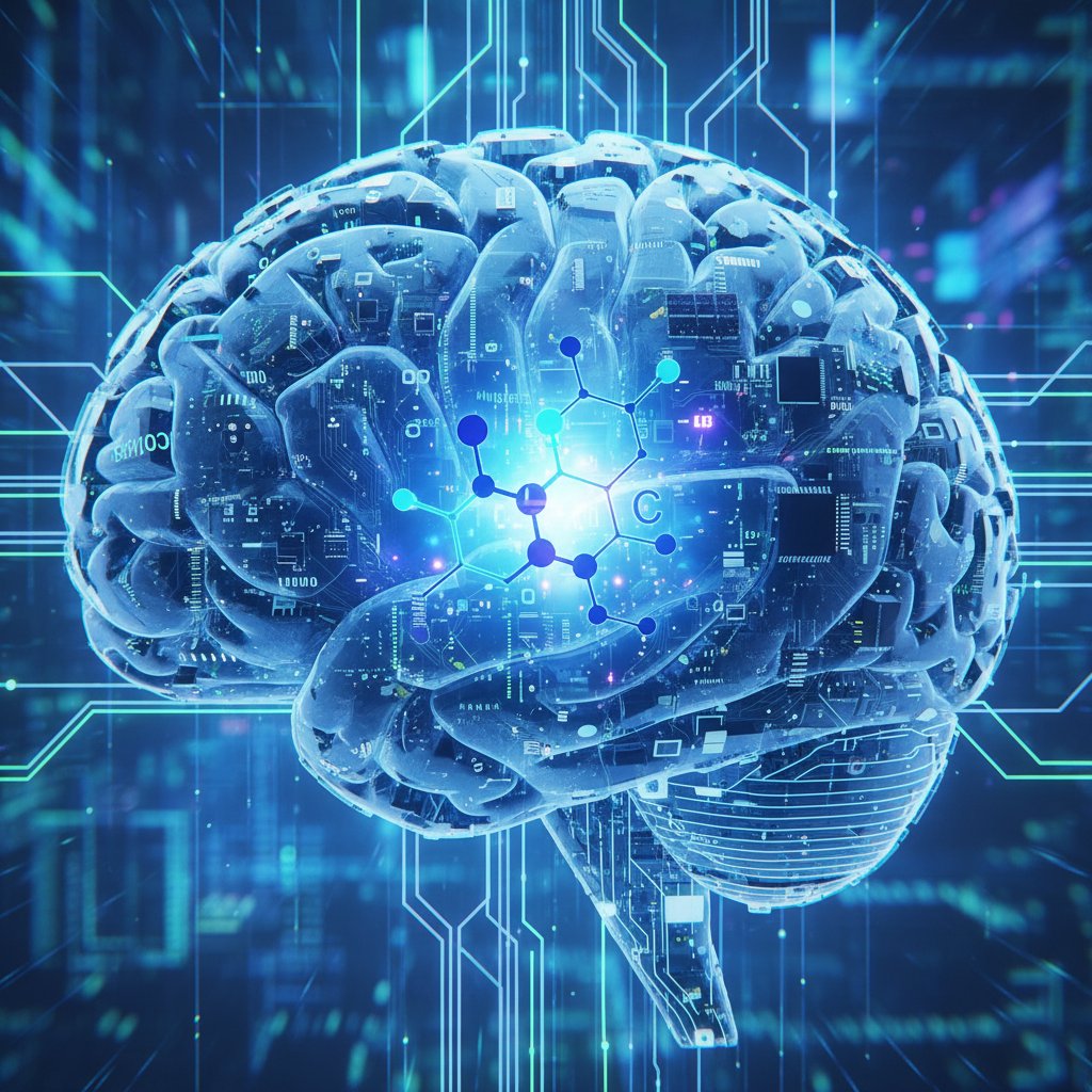 Sztuczna inteligencja i niacyna – symboliczne połączenie na tle technologii