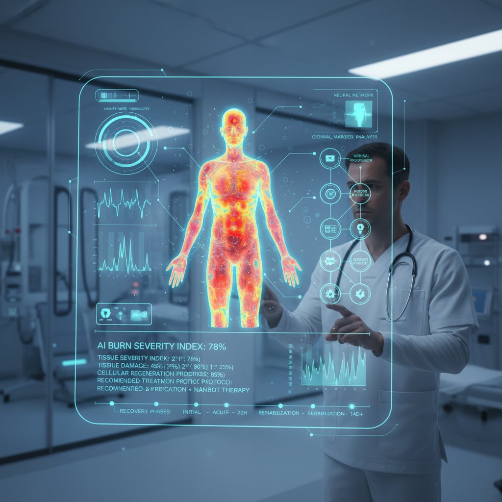Sztuczna inteligencja w ocenie i edukacji na temat oparzeń