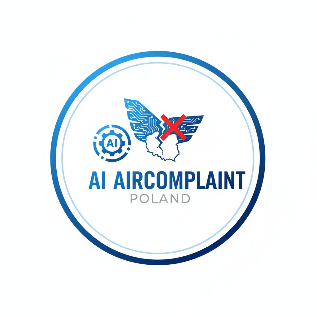 Interfejs platformy AI do obsługi reklamacji anulowanych lotów, Polska, 2024