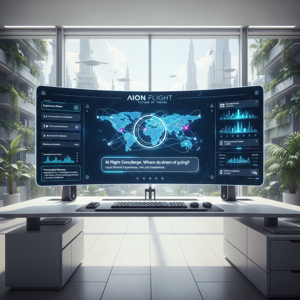 Zaawansowany panel AI do wyszukiwania i analizy lotów, przyszłość rezerwacji