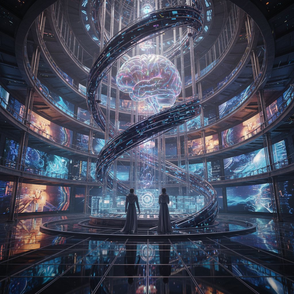 AI-driven set design for symbolic filmmaking, representing future of movie visual metaphors