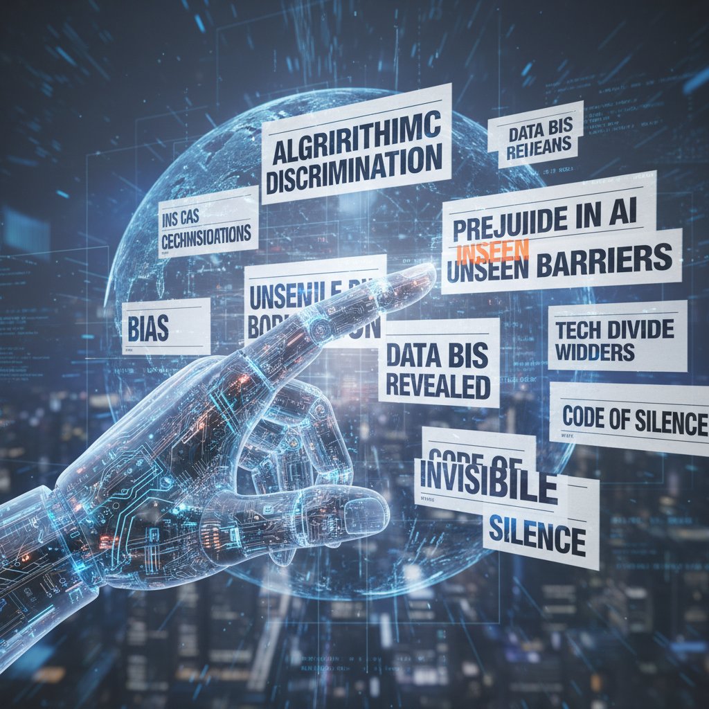 AI hand painting invisible bias onto news headlines