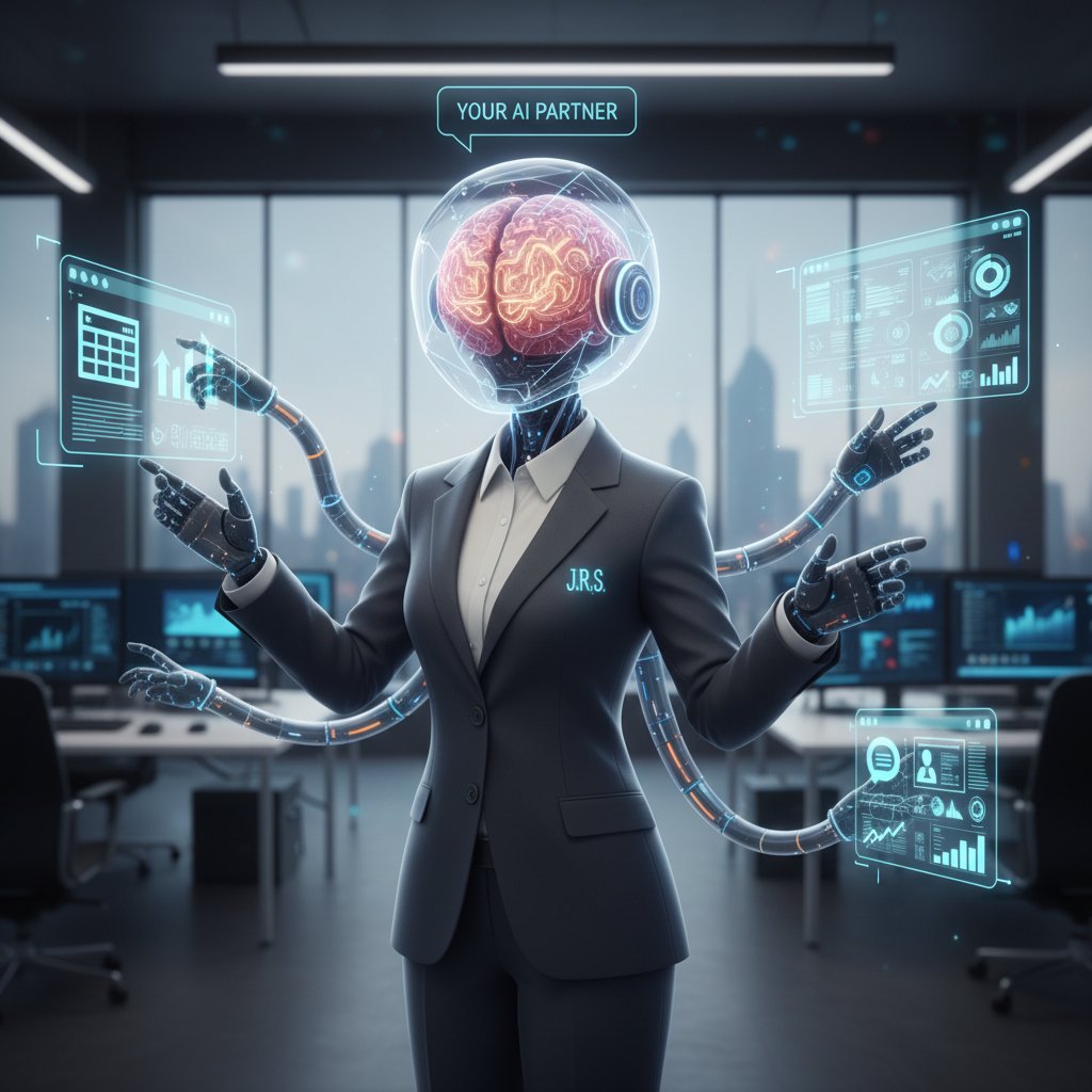 Adaptive digital coworker evolving for enterprise user