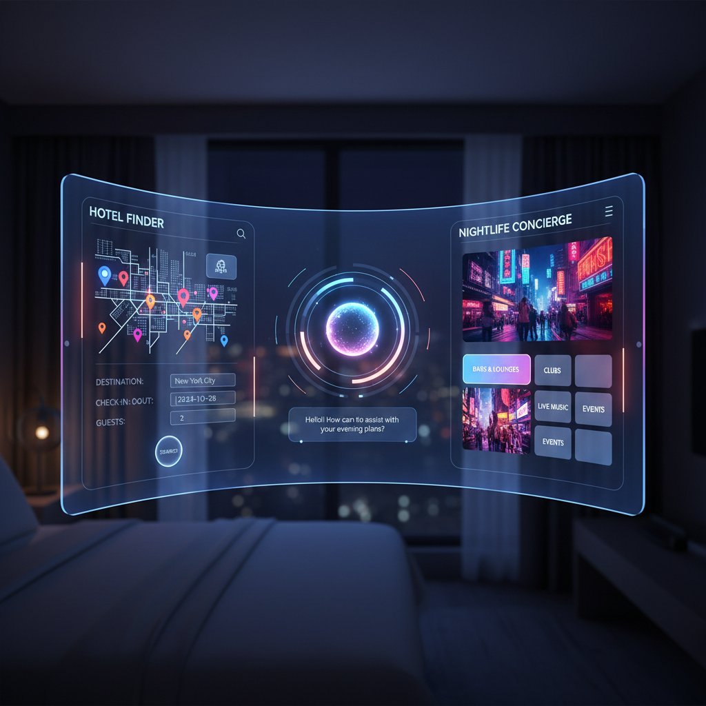 Nowoczesny interfejs wyszukiwarki noclegów z AI – rewolucja w wyborze noclegu przy barach
