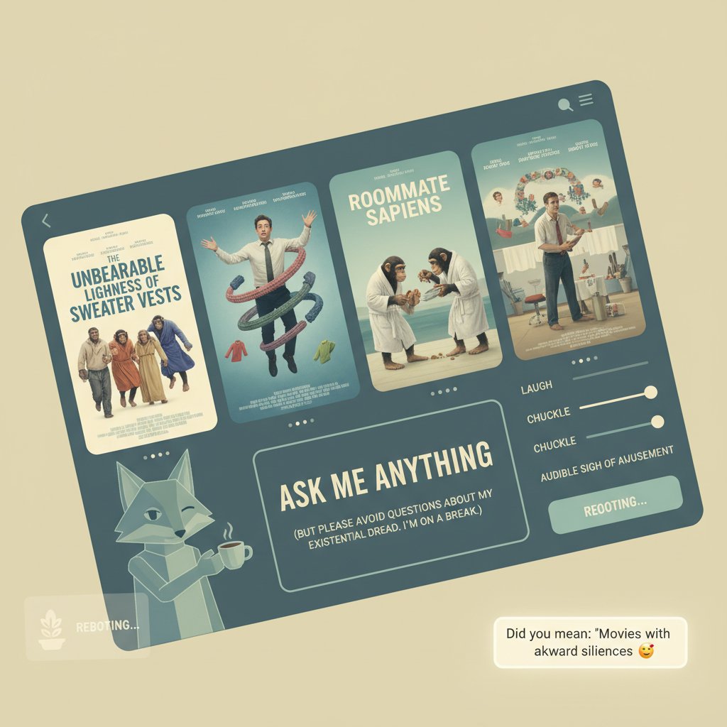 AI-powered movie assistant for subtle comedies