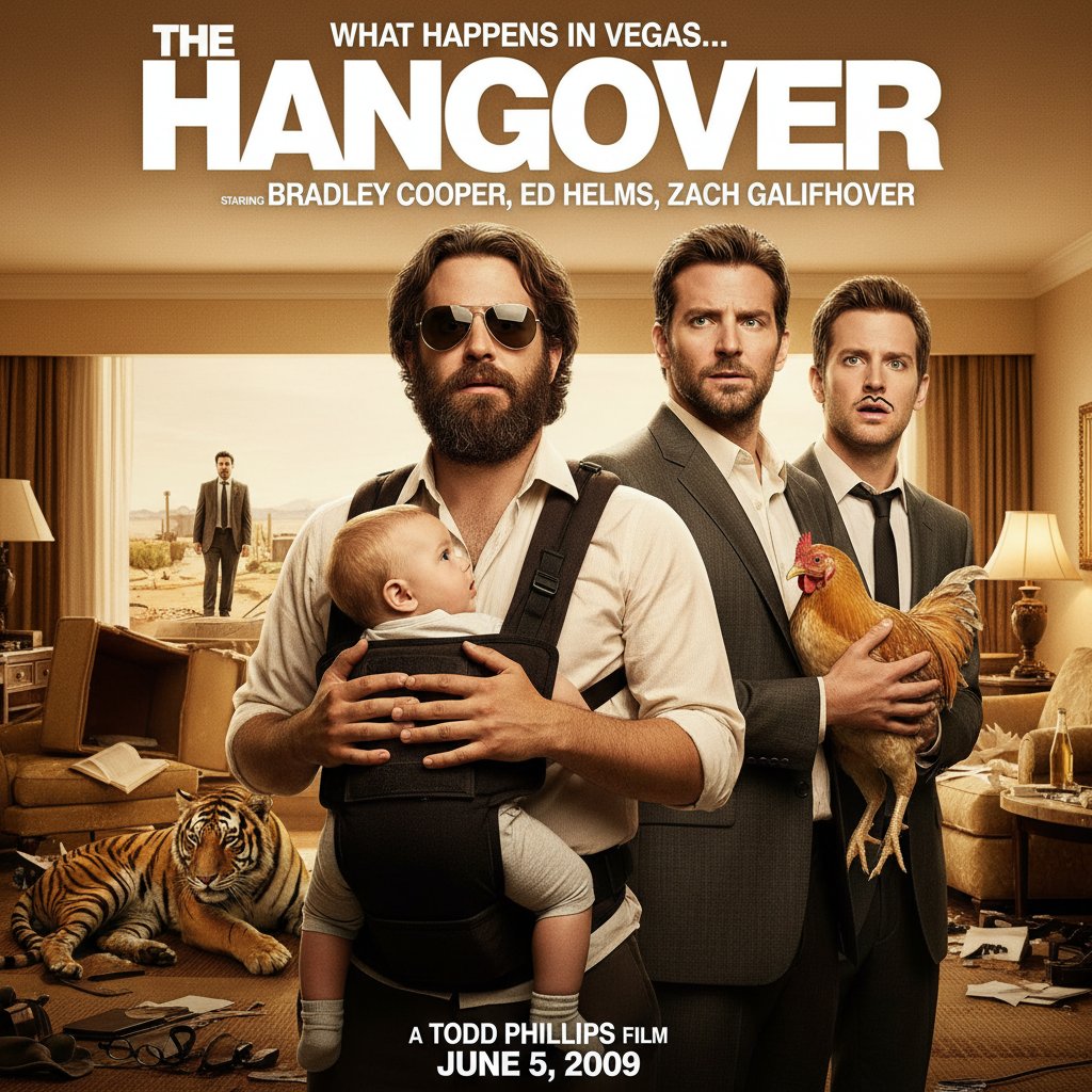 AI-powered movie recommendation engine in action, people laughing at home, personalized comedy selection