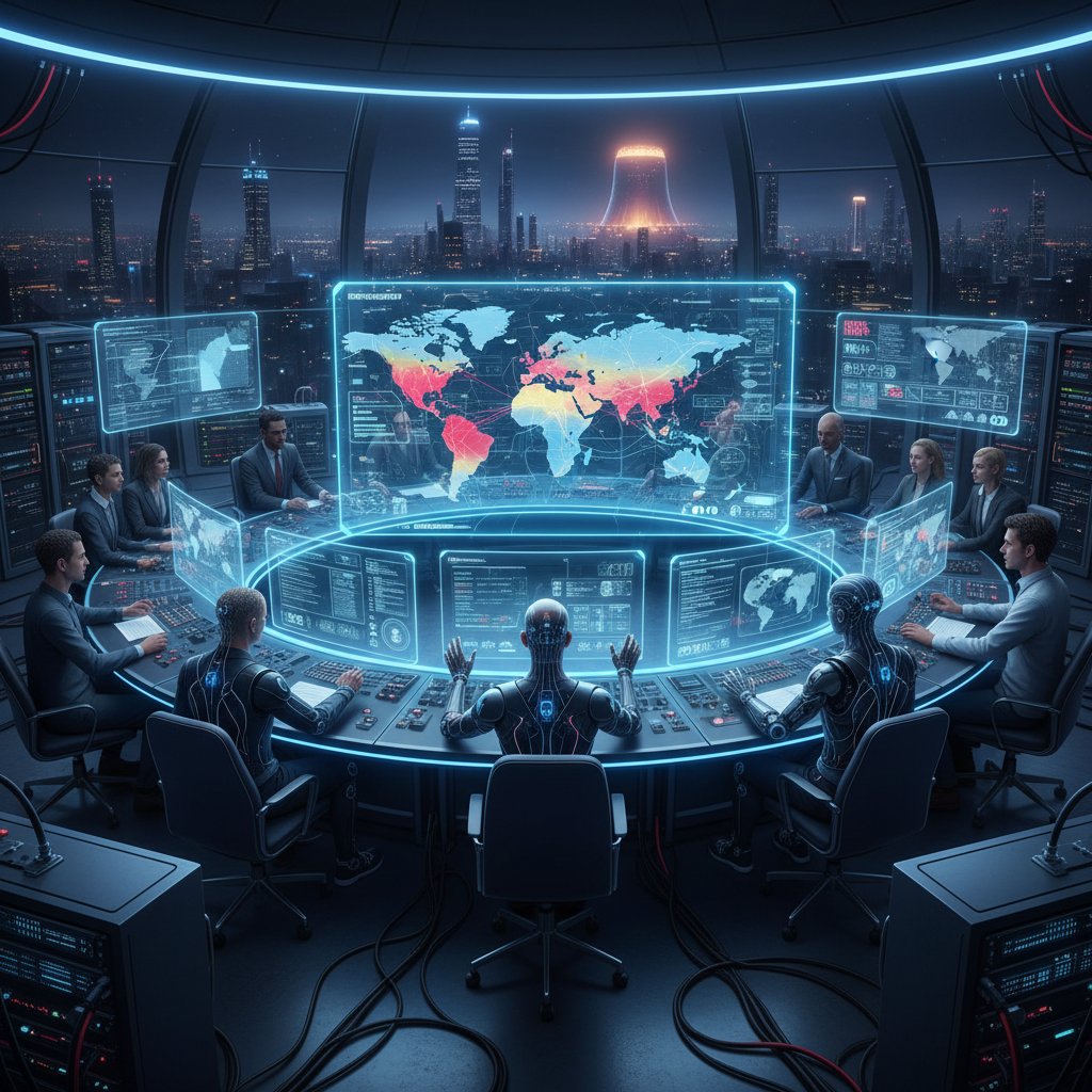 Operatorzy i algorytmy AI pracują wspólnie nad analizą krytycznych scenariuszy energetycznych