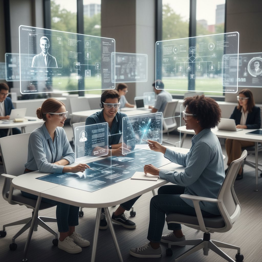 Użytkownicy platformy inteligencja.ai dyskutują o AI w nowoczesnym otoczeniu edukacyjnym