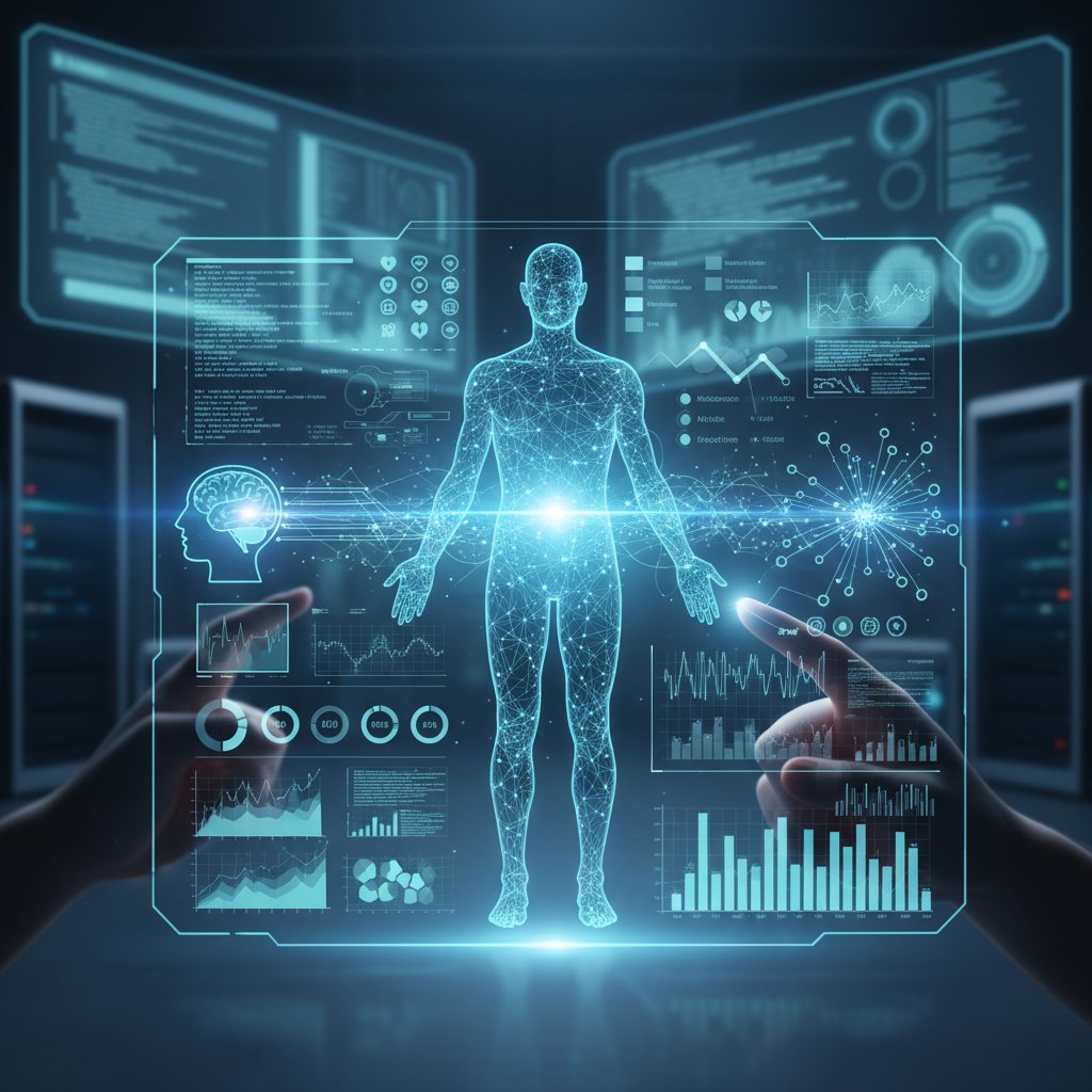 Algorytm AI analizujący dane zdrowotne w celu predykcji