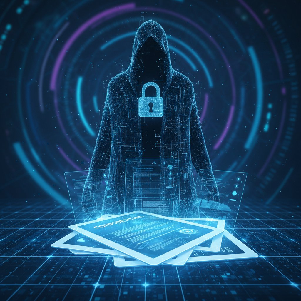 Data privacy risks in automated document processing, AI shadow over sensitive documents