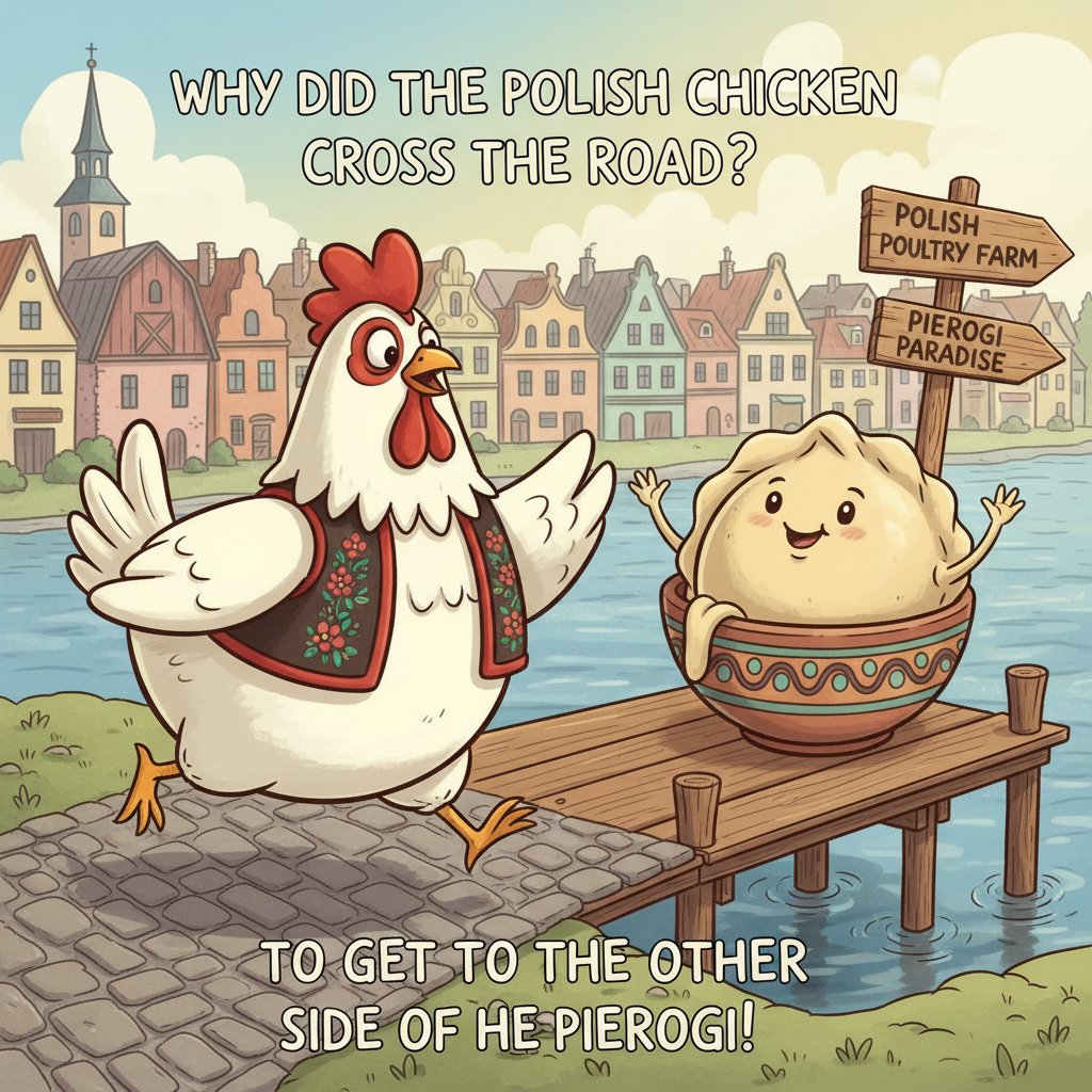 Sztuczna inteligencja proponuje nowy dowcip, polski humor online z AI