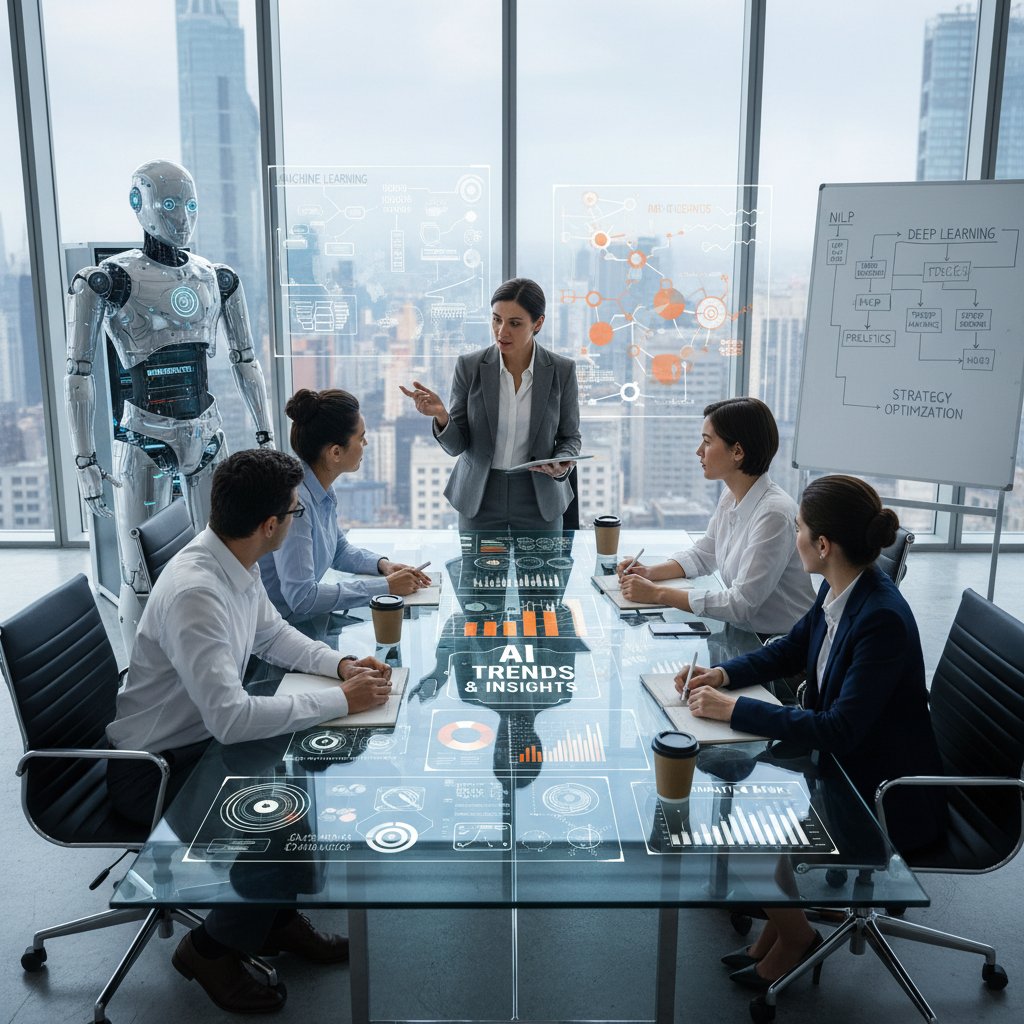 Trendy AI w coachingu: spotkanie zespołu z AI, analiza danych