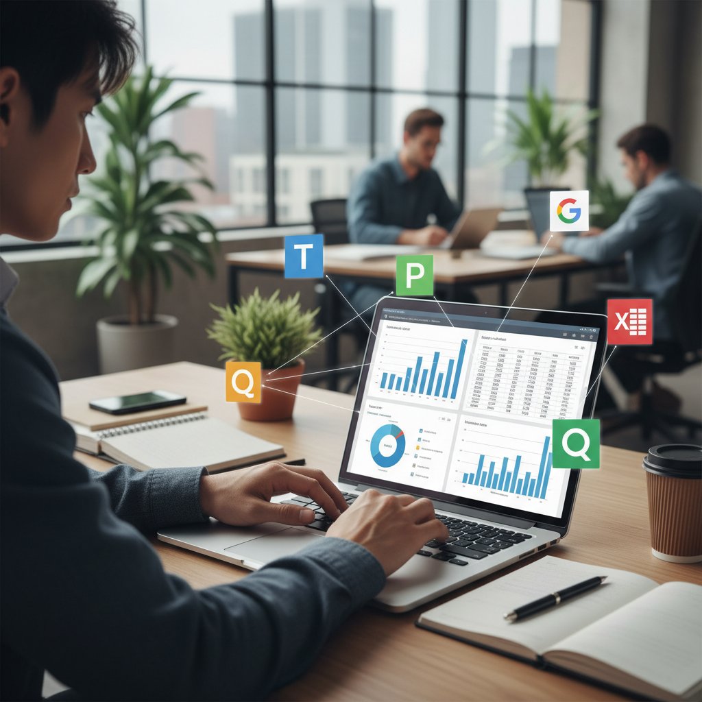 Analiza wyboru narzędzi do raportowania przy użyciu laptopów