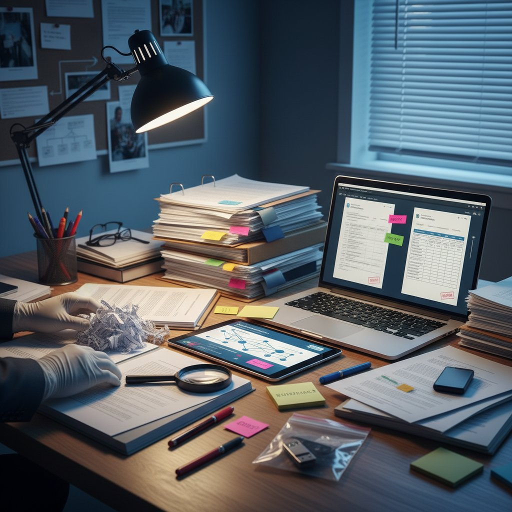 Zespół analizujący dokumentację i dowody naruszenia SLA w biurze