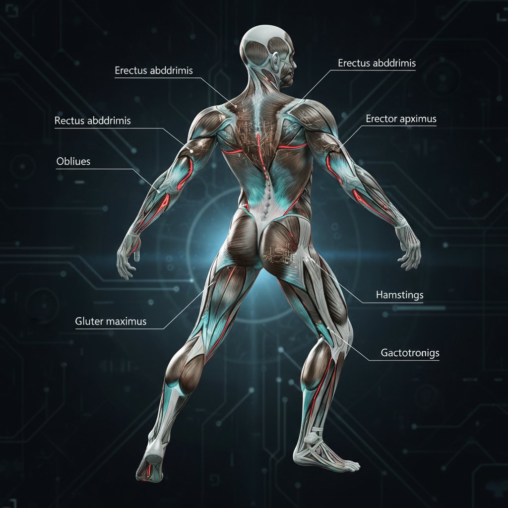 Grupy mięśniowe kluczowe dla pancerza mięśniowego