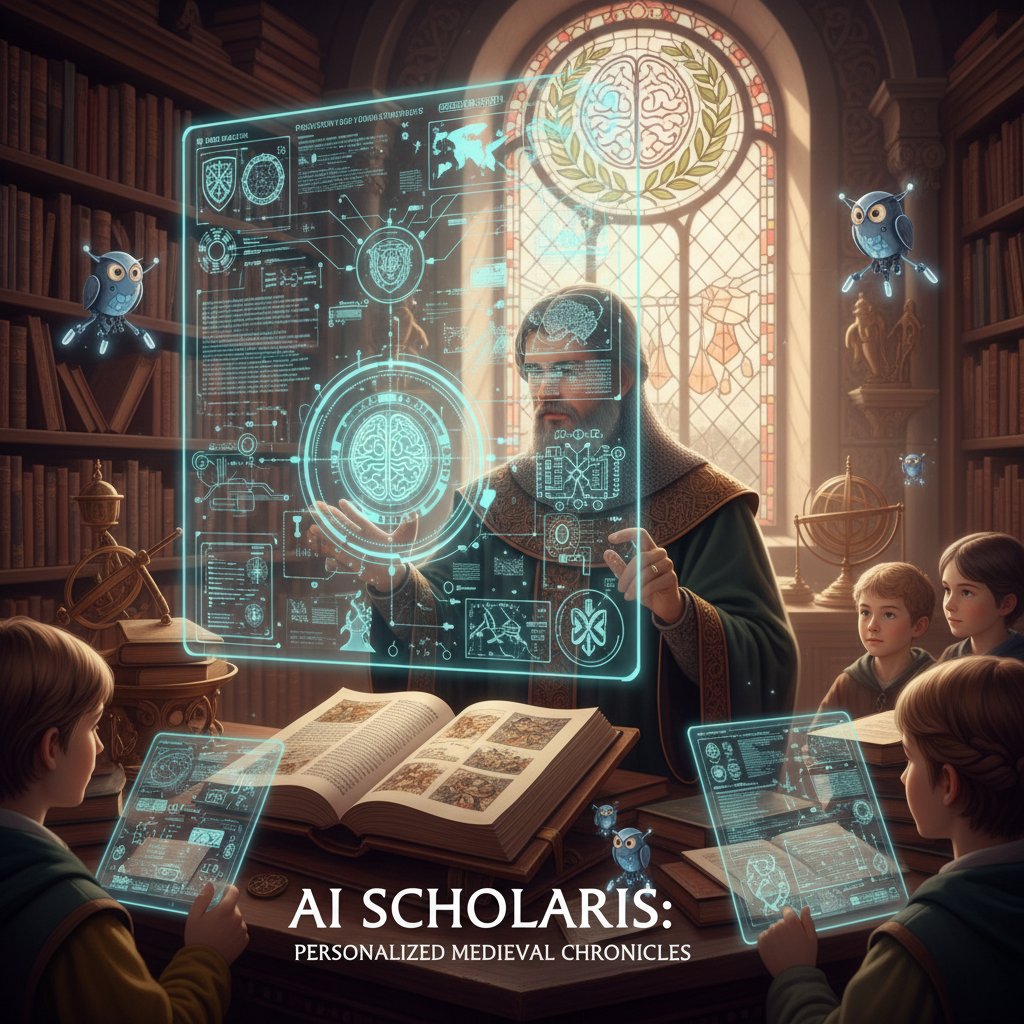 Sztuczna inteligencja w edukacji historycznej, personalizacja nauki, historia średniowiecza online