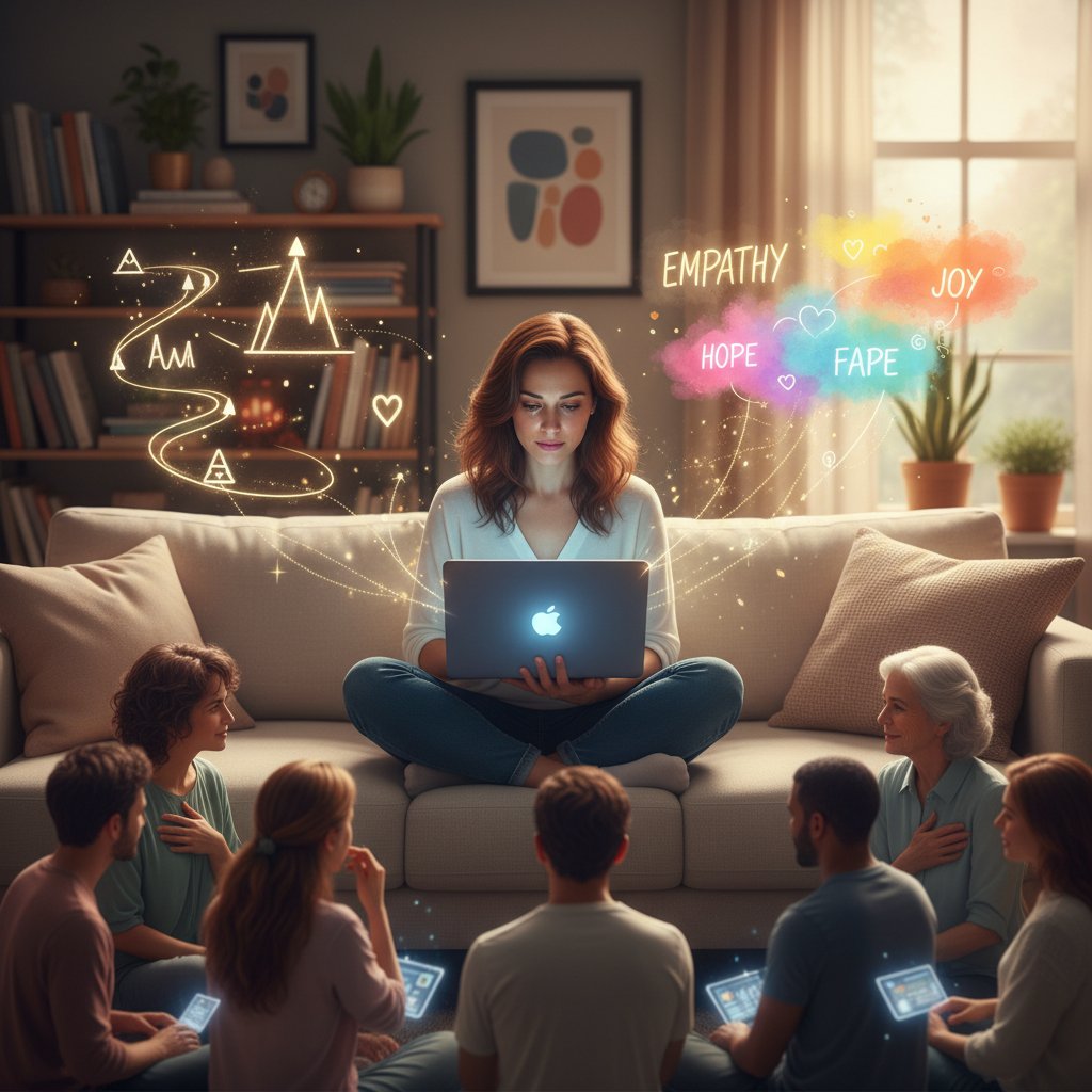 Blogger opowiadający inspirującą historię – storytelling, emocje, reakcje czytelników