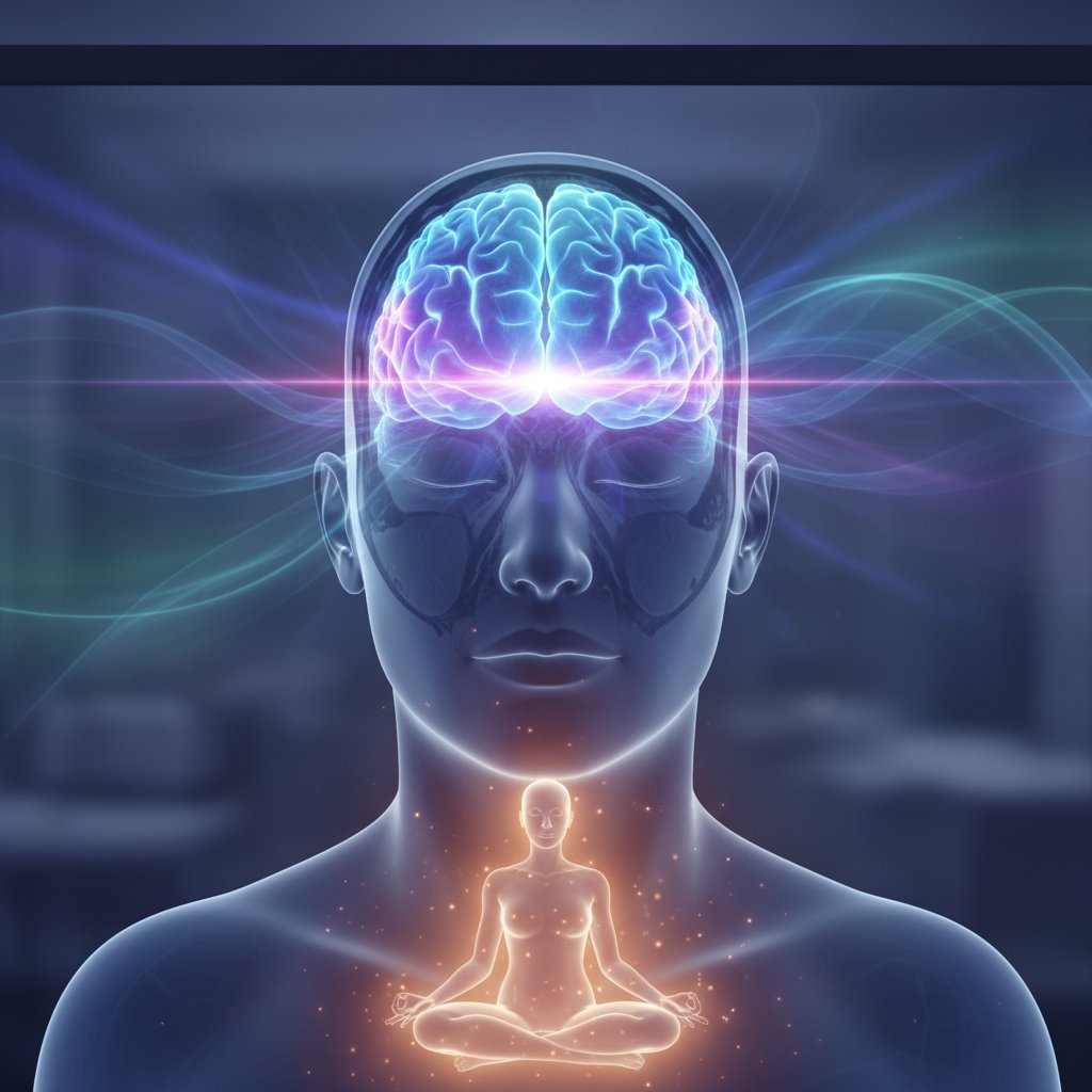 Obraz mózgu na rezonansie magnetycznym podczas medytacji – aktywne obszary odpowiedzialne za relaks