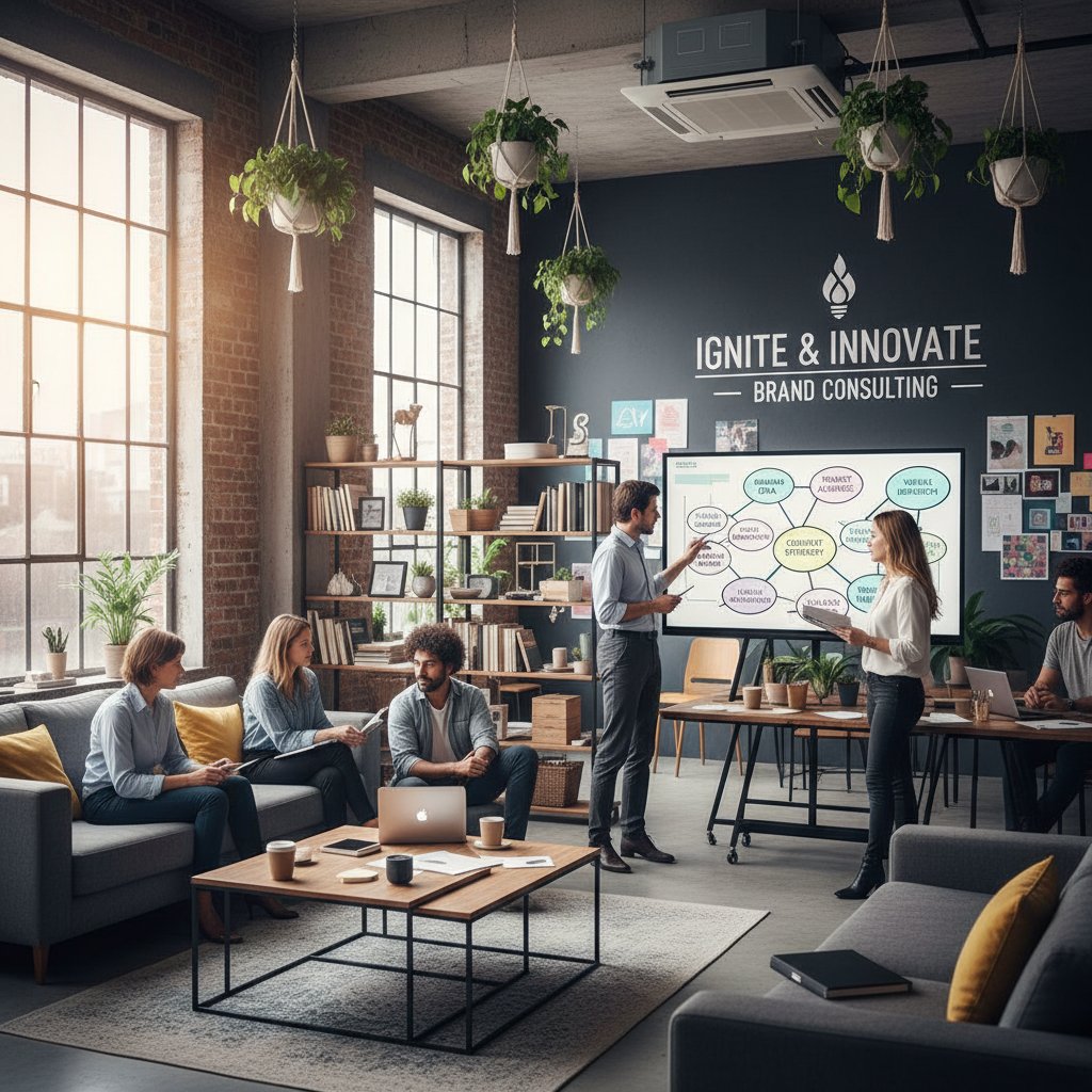 Proces tworzenia strategii marki z udziałem konsultanta brandingowego
